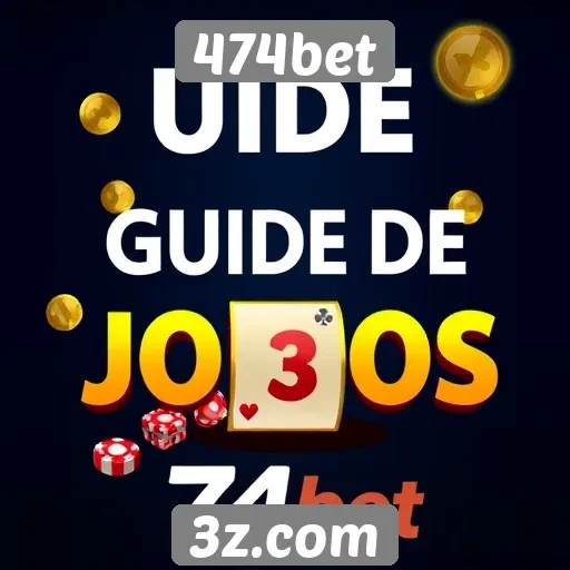 Guias de jogos disponíveis no 474bet